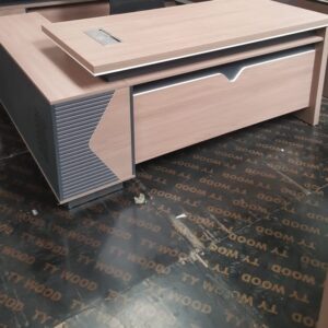Top-Rated 1.6m Executive Hardwood Office Desk – Premium Imported Design for Modern Offices. Elegant & Durable