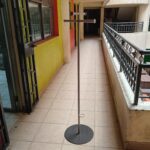 Steel coat rack
