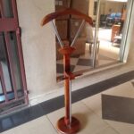 Sturdy wooden coat hanger