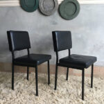 Black stackable Office Catalina Seats