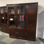 3 Door Mahogany Wooden Cabinet