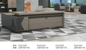 1.6m Executive Hardwood Office Desk