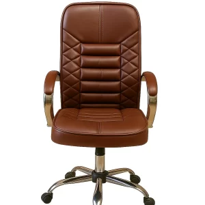 Brown Leather Executive Office Chair