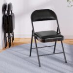 Foldable office visitor chair
