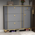 Tipping Shoe Rack