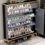 Tipping Shoe Rack