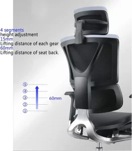Ergonomic Orthopedic Leather Executive Office Chair