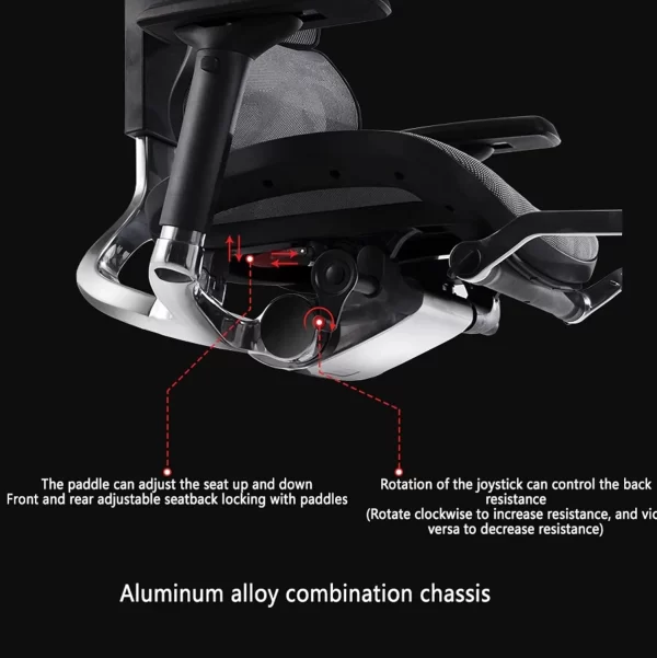 Ergonomic Orthopedic Leather Executive Office Chair