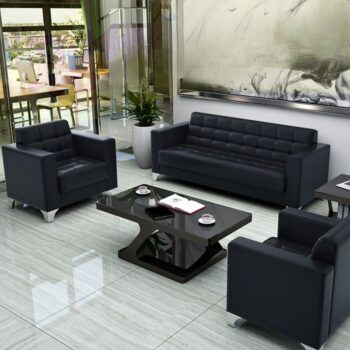 MDB78 Office Sofa (Black)