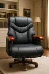 Reclining Leather Directors Office Chair
