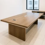 HWO1 240cm Hardwood Boardroom Table