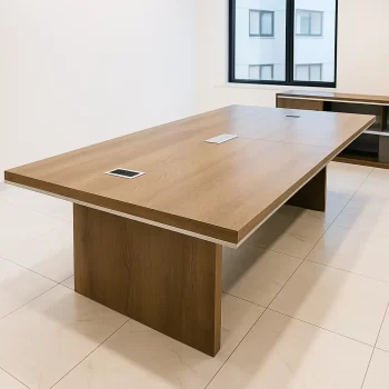 HWO1 240cm Hardwood Boardroom Table