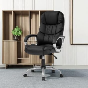 ASTORIA H2312 High-Back Office Chair (Black)