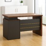 FAZE 120CM Office Desk (Walnut Gray)