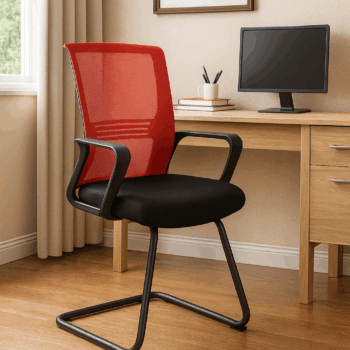 SC7821 Visitors Chair (Red)