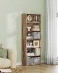 SF 5-Tier Bookcase (Camel Brown)