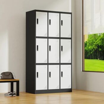 DC24 9-Door Metallic Cabinet