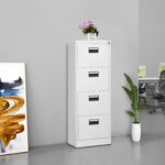 CB26 4 Drawer metallic filing cabinet