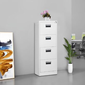 CB26 4 Drawer metallic filing cabinet